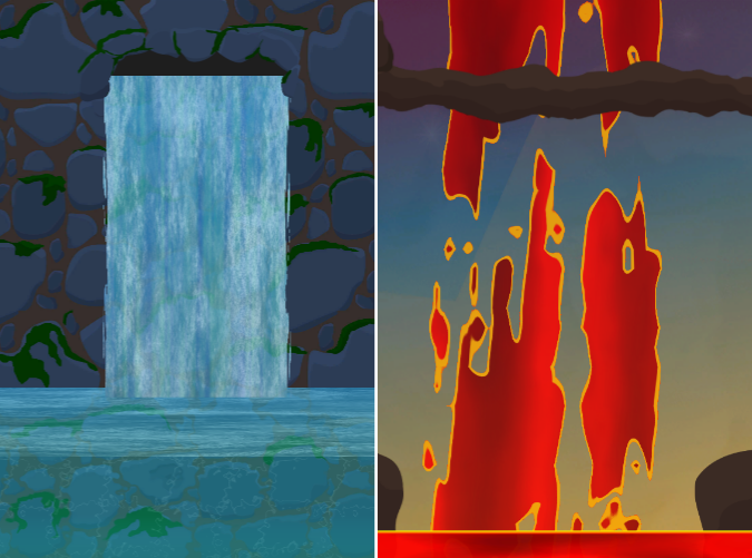 Tweaking Waterfall Visual Aspect Example